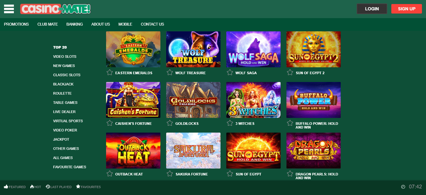 Casino Mate online Australia