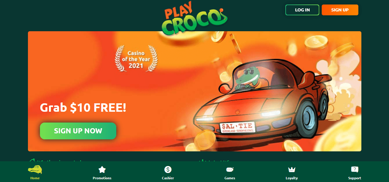 Play Croco Casino Review ⚡️ Claim A5000 Bonus