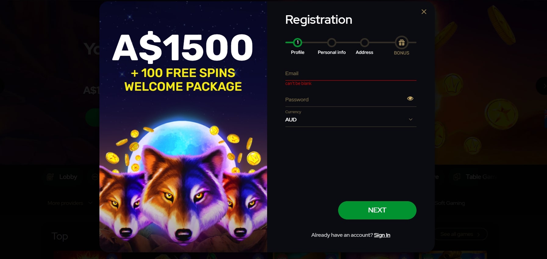 Australian Online Casino _ KatsuBet AU_Sigh Up