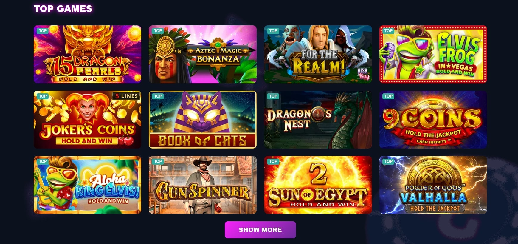 Slots Gallery_Games