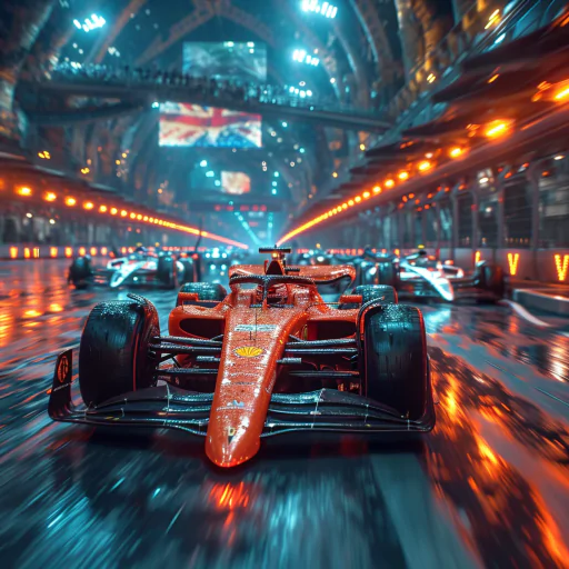 Predictions for the Thrilling 2024 Formula 1 Season by Scott Dadsons