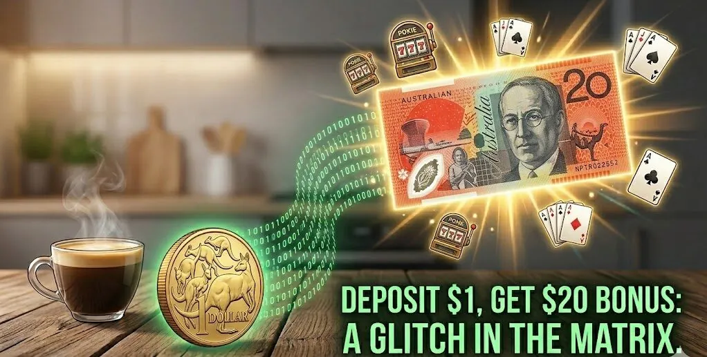 GET $20 BONUS A GLITCH IN THE MATRIX